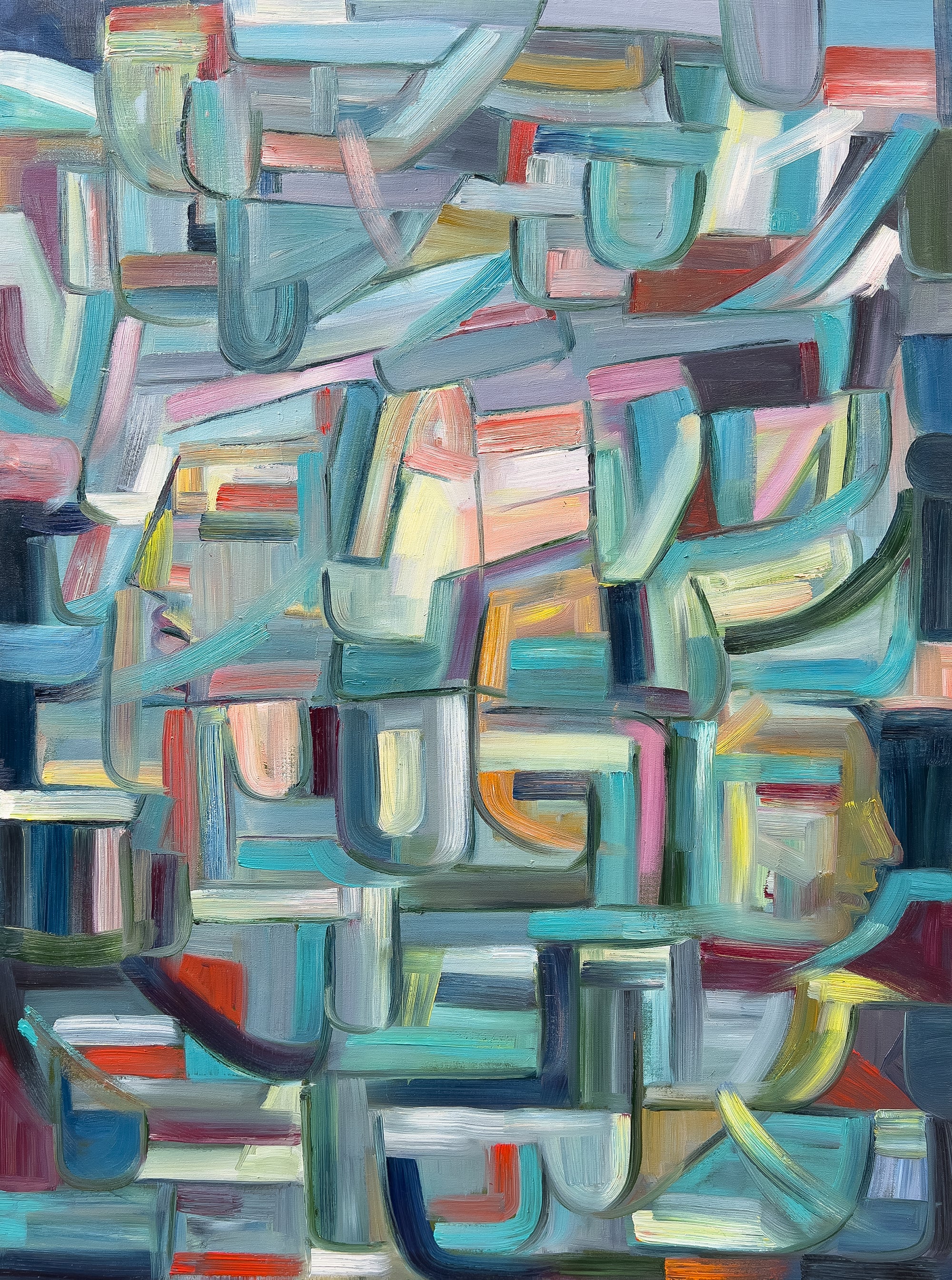 Fractured Day Dreams (oil paint)