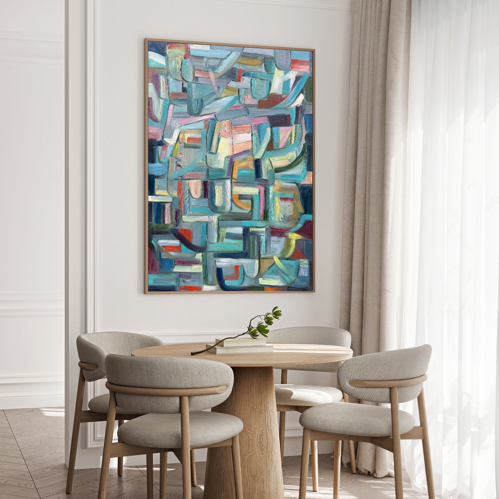 Fractured Day Dreams (oil paint)