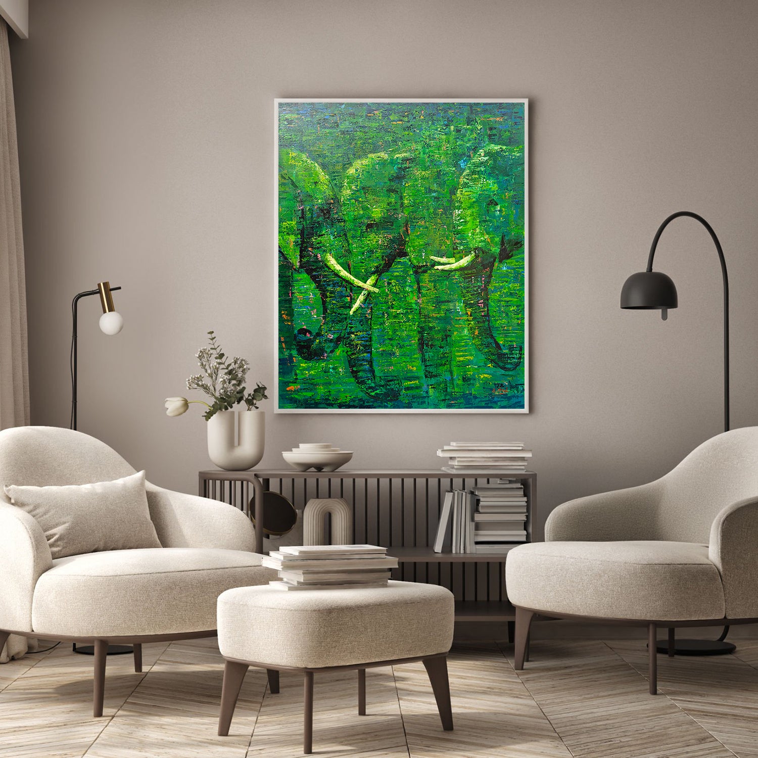 Forest Elephant(Too Close)