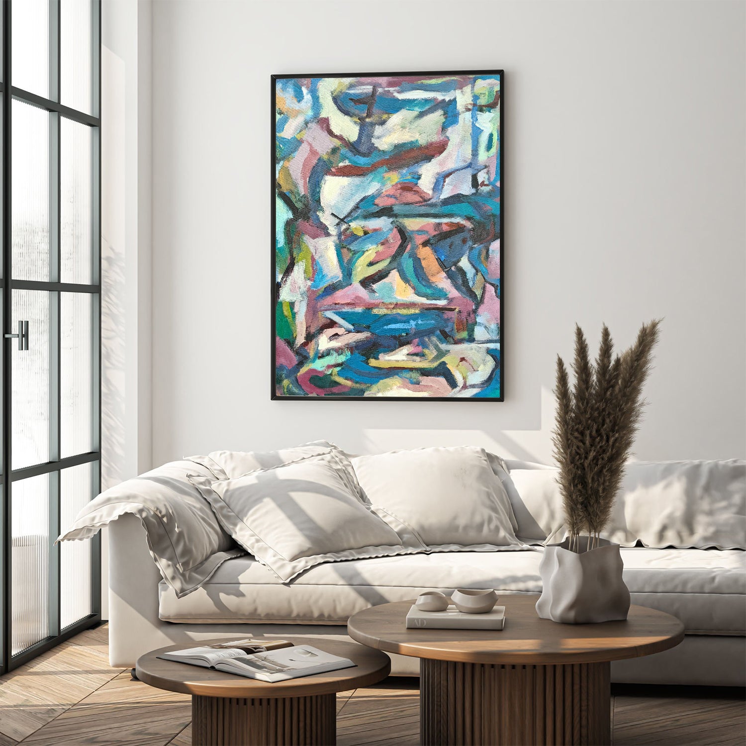 Harmonic echoes in colour