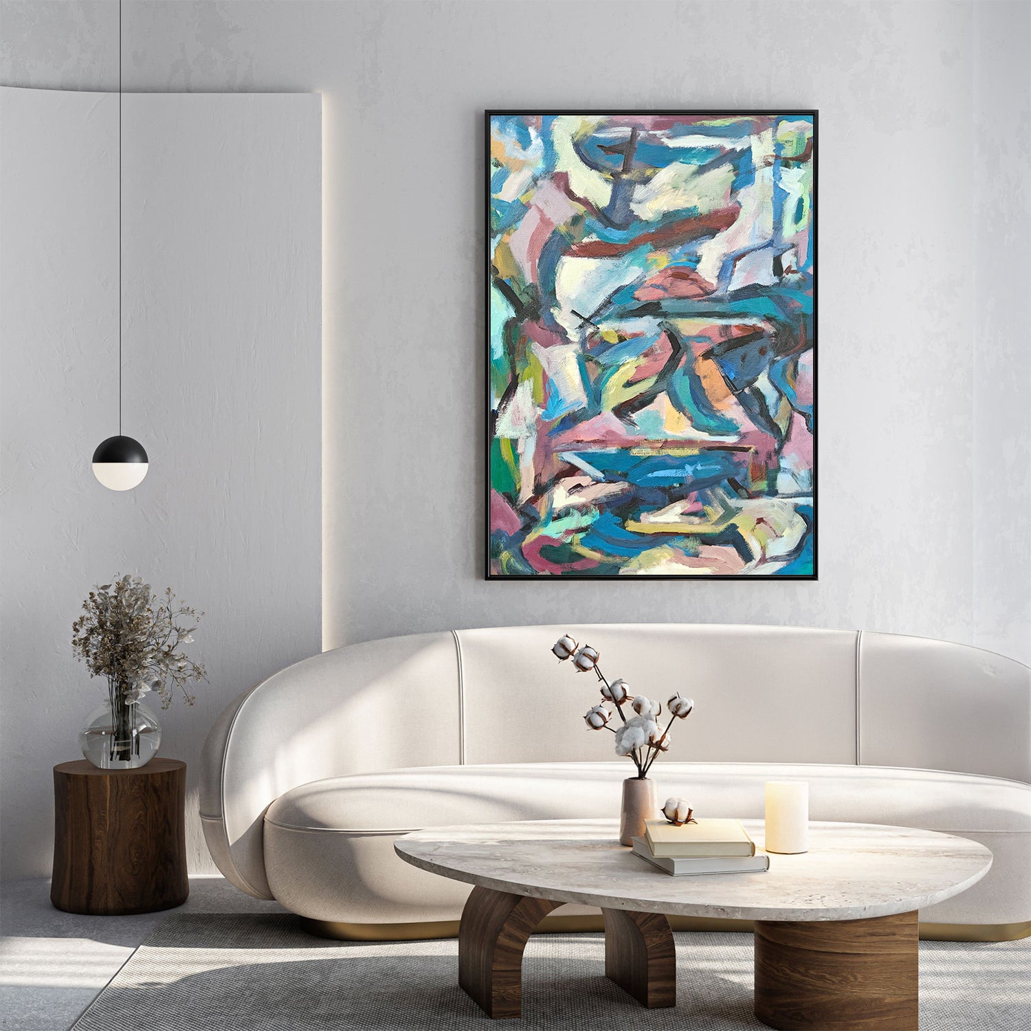 Harmonic echoes in colour