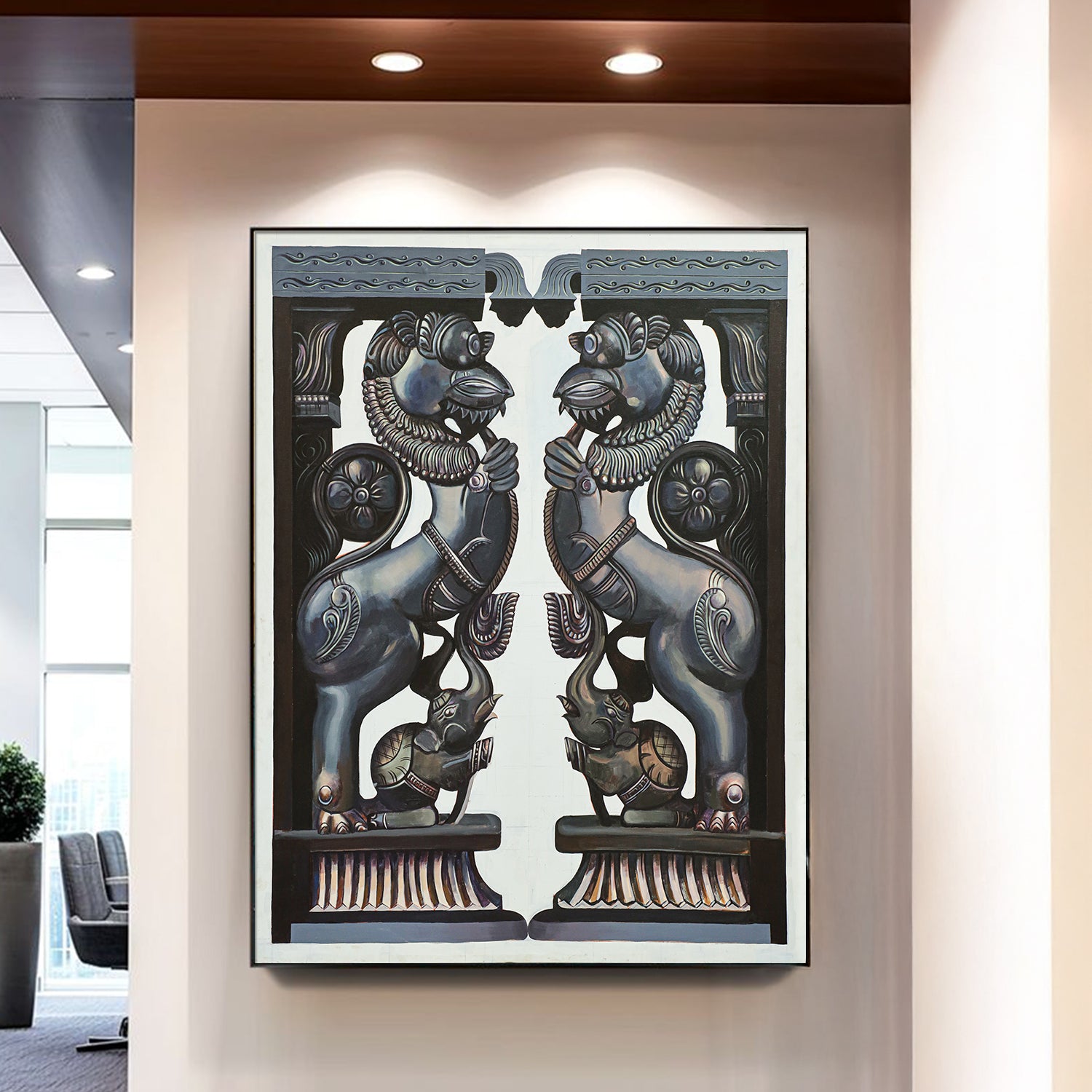 Profiled in intricate details, the mesmerising Yazhi beckons our senses