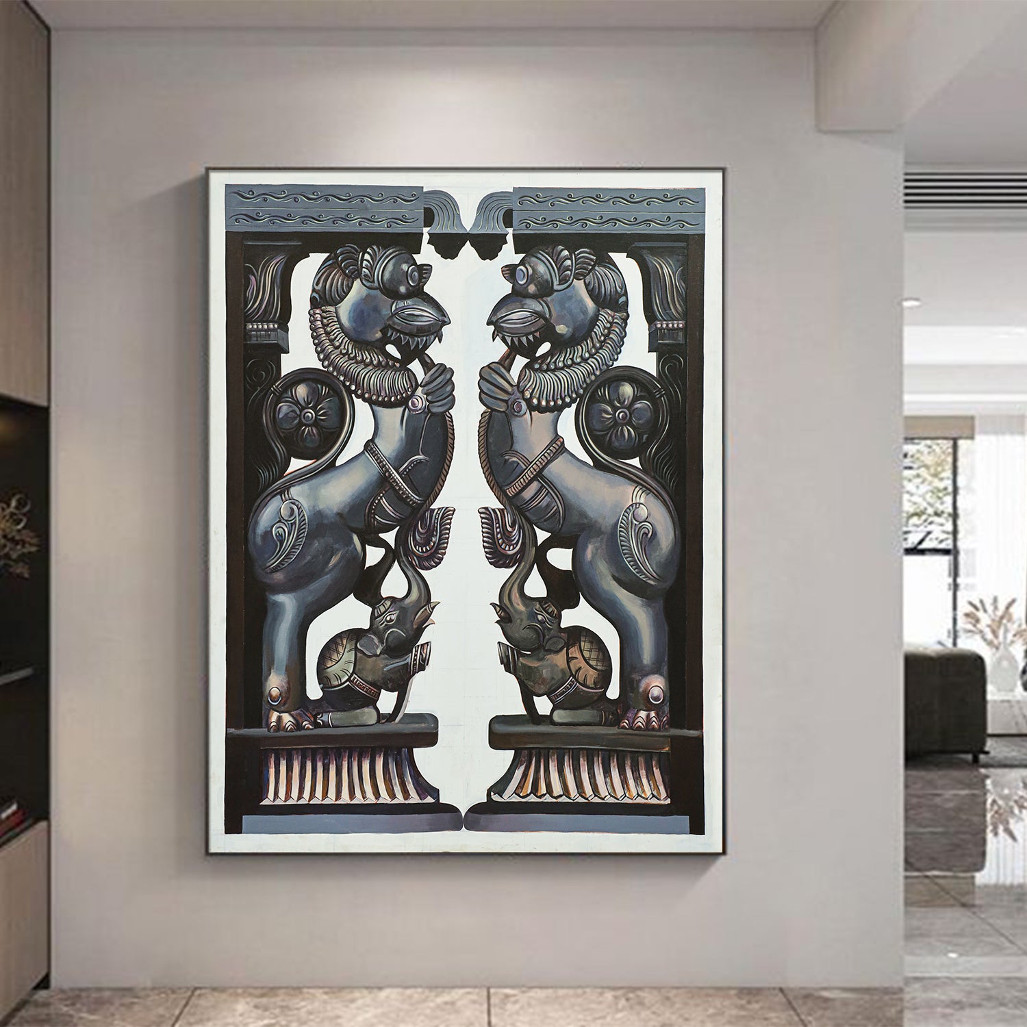 Profiled in intricate details, the mesmerising Yazhi beckons our senses