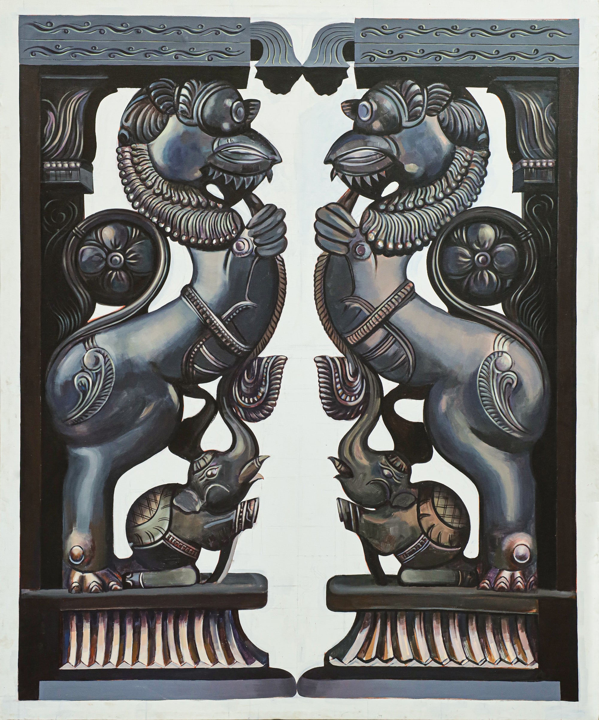 Profiled in intricate details, the mesmerising Yazhi beckons our senses