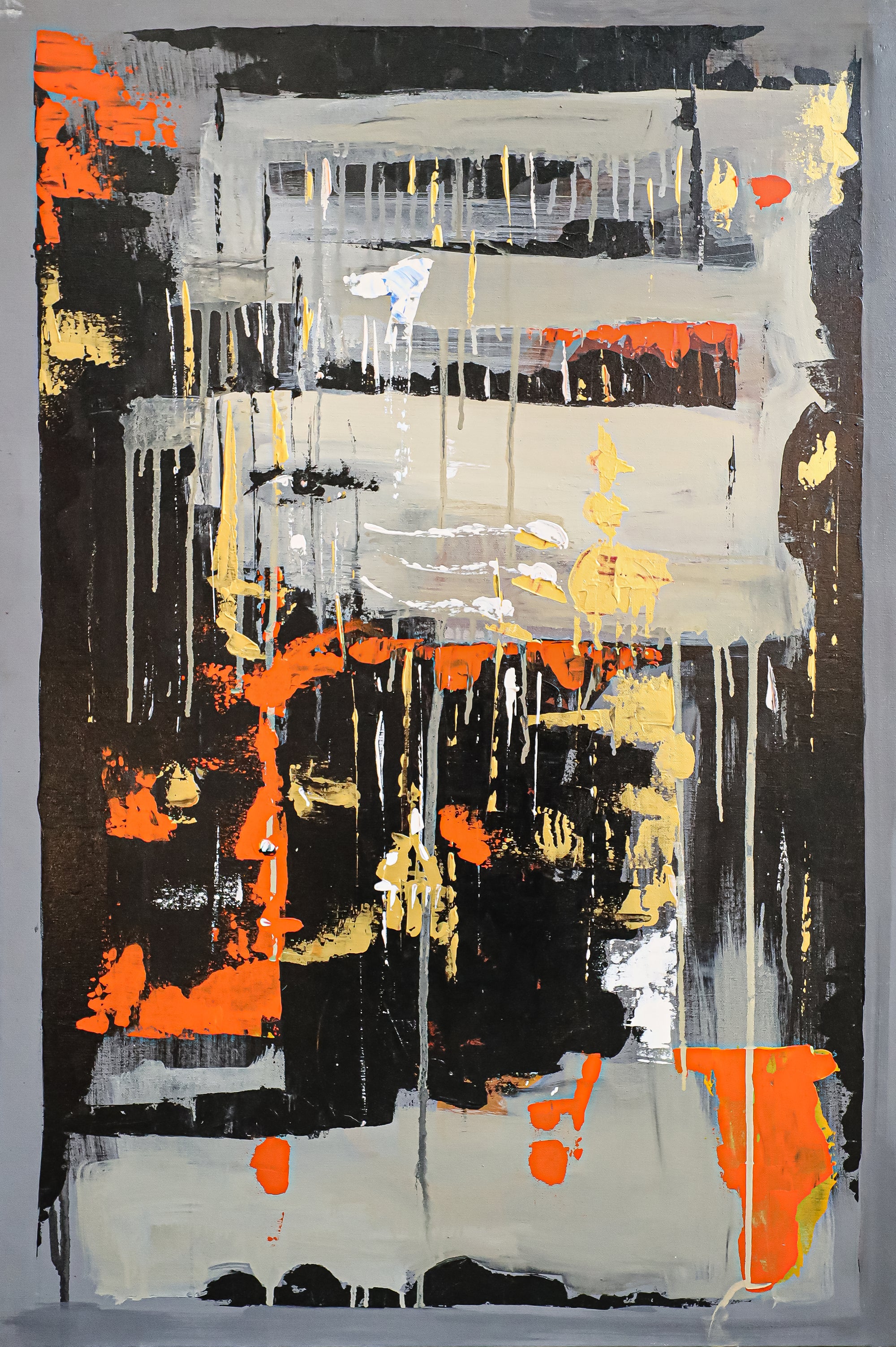 Abstract dialogues: Light against dark