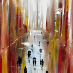 Crossing paths: Life's vibrant journey