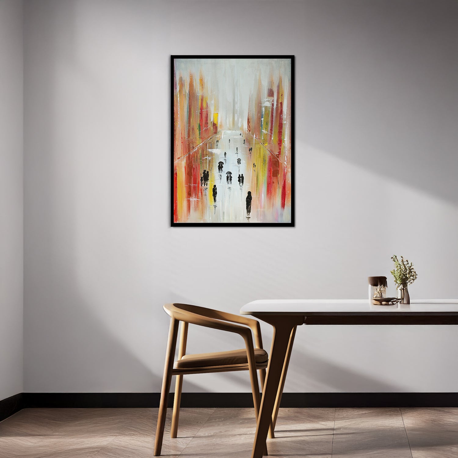 Crossing paths: Life's vibrant journey