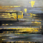 Abstract peaks: Melange of colours