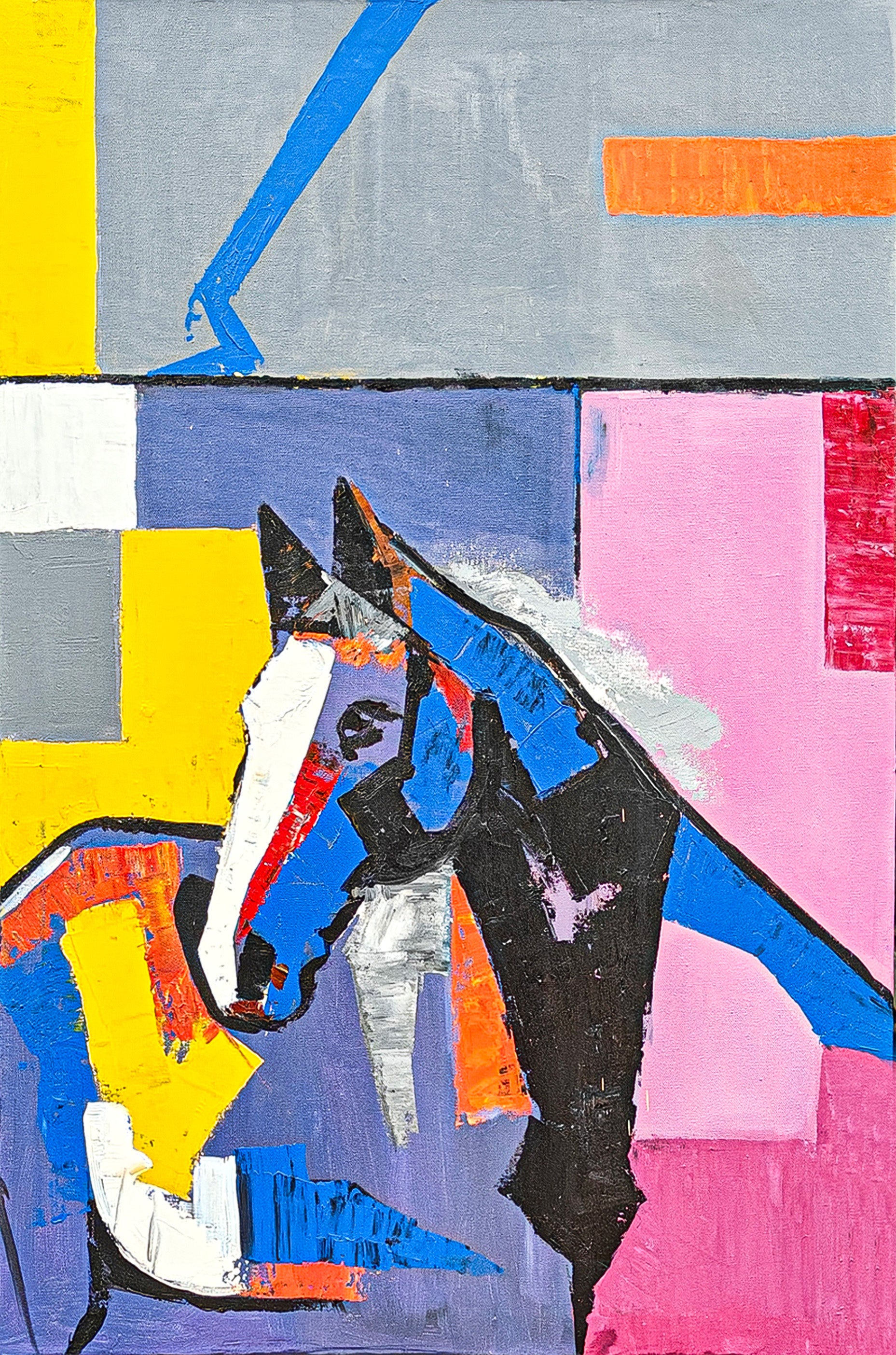 Abstract horse