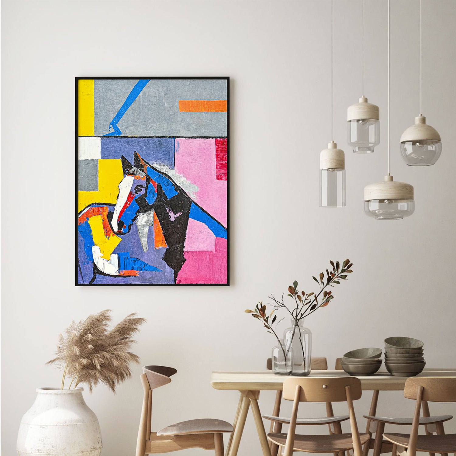 Abstract horse