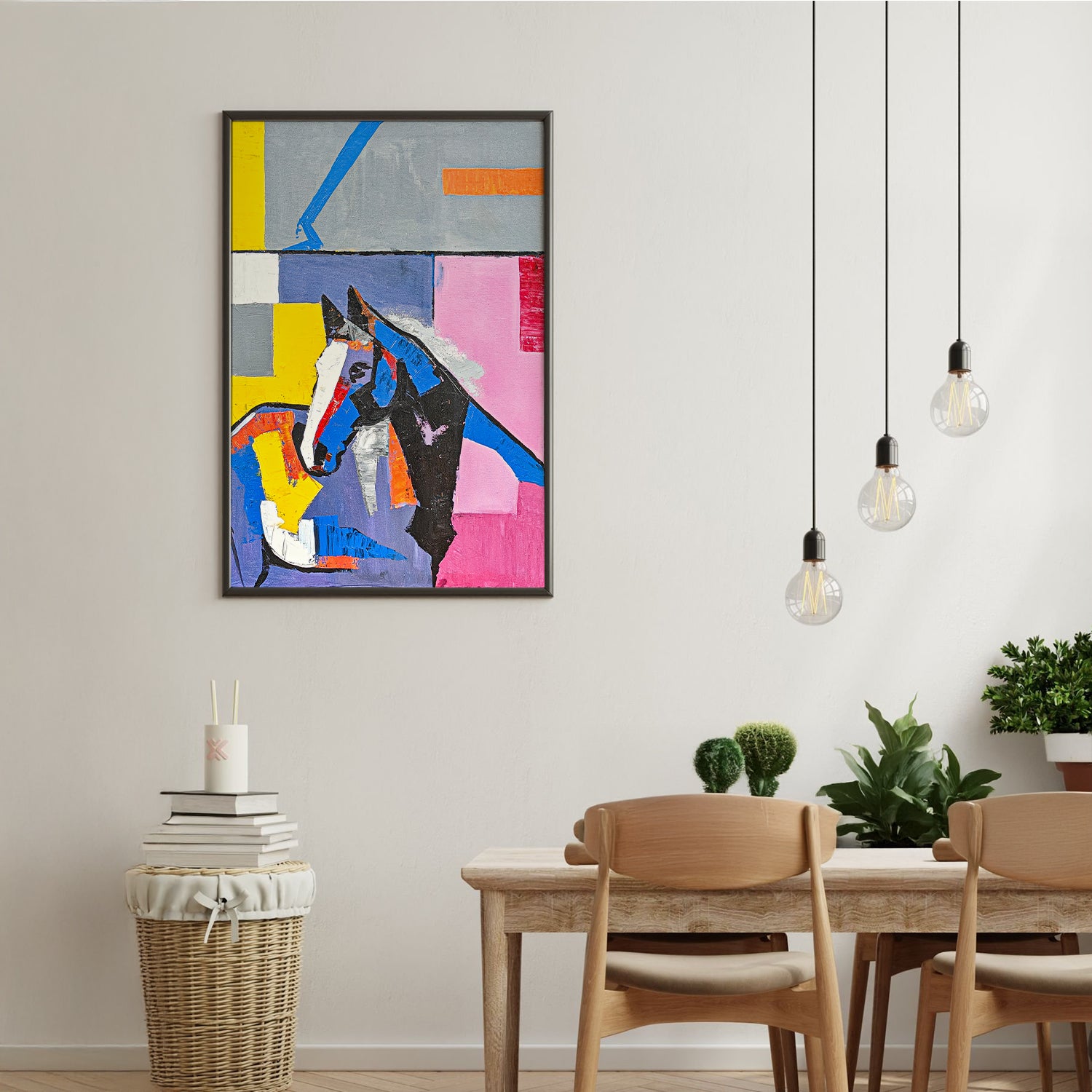 Abstract horse