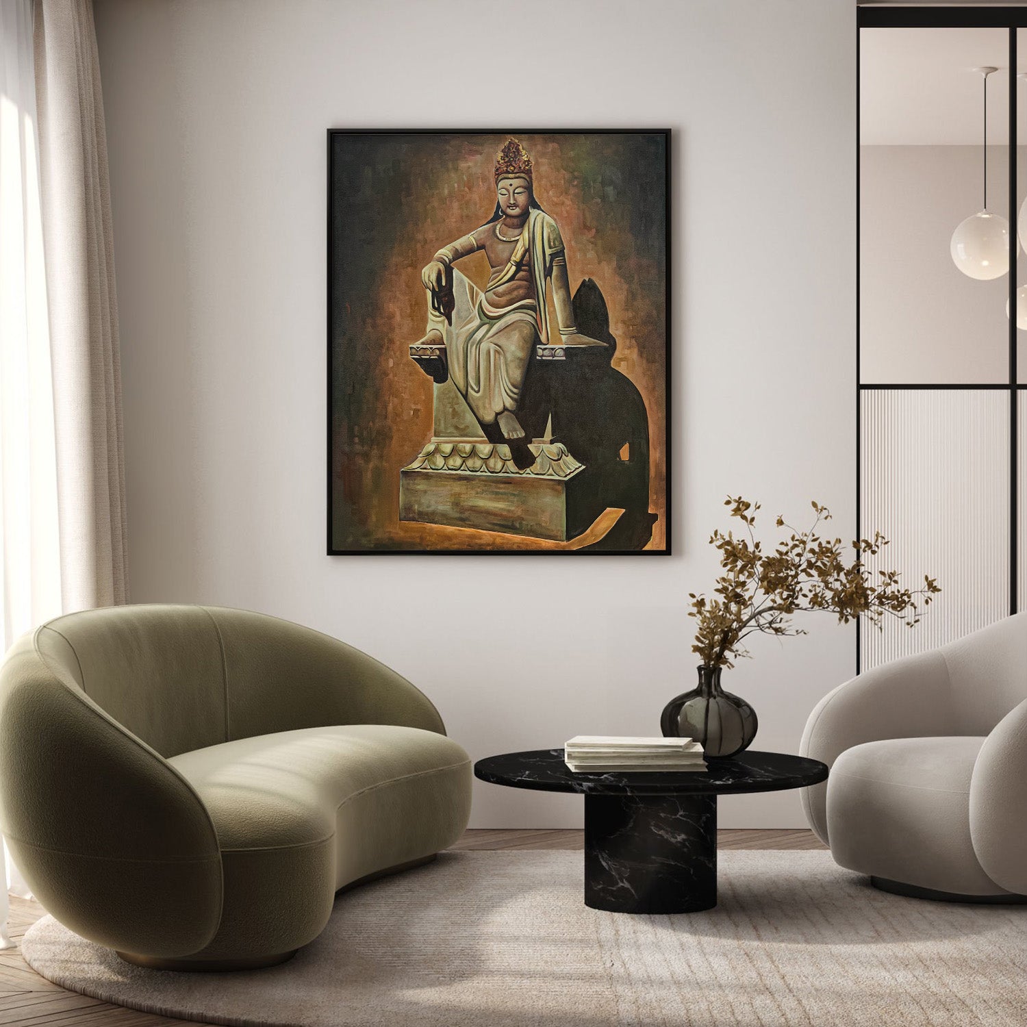 King Buddha In The Golden Age